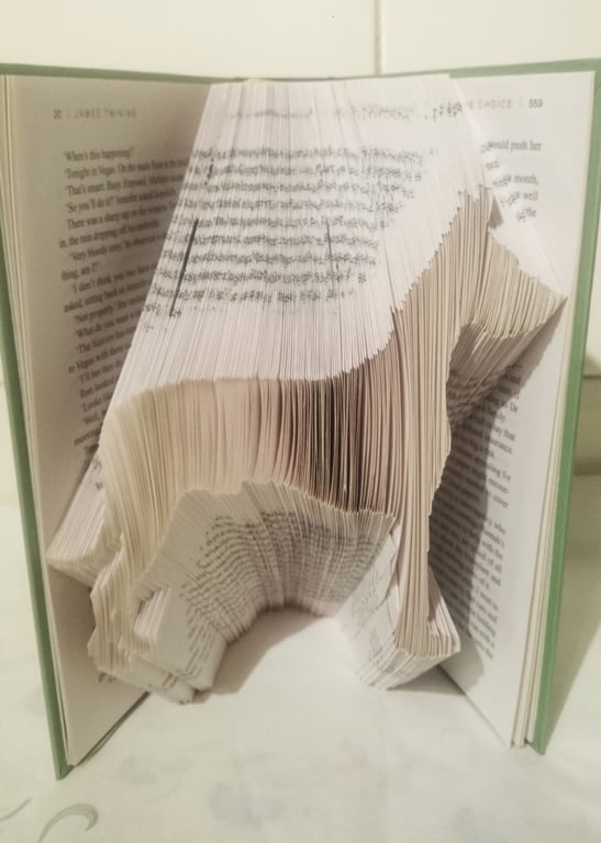 Great Dane MMF Book Folding Pattern - EMAILED PDF PATTERN