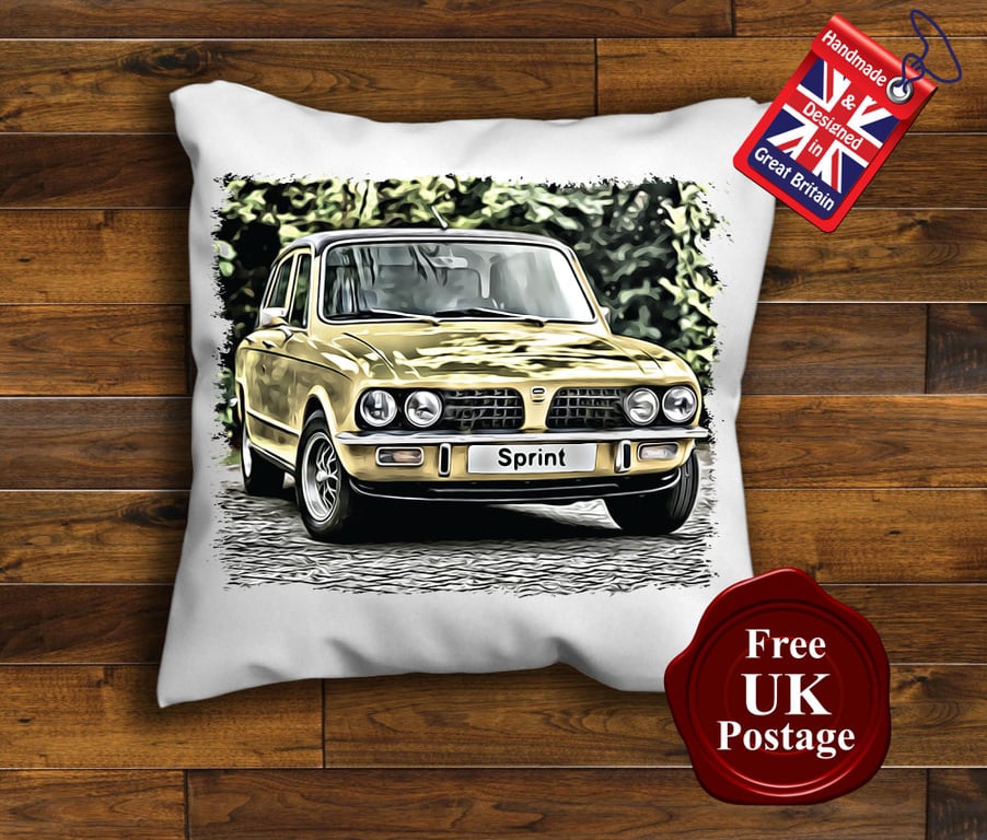 Triumph Dolomite Sprint Cushion Cover, Choose Your Size