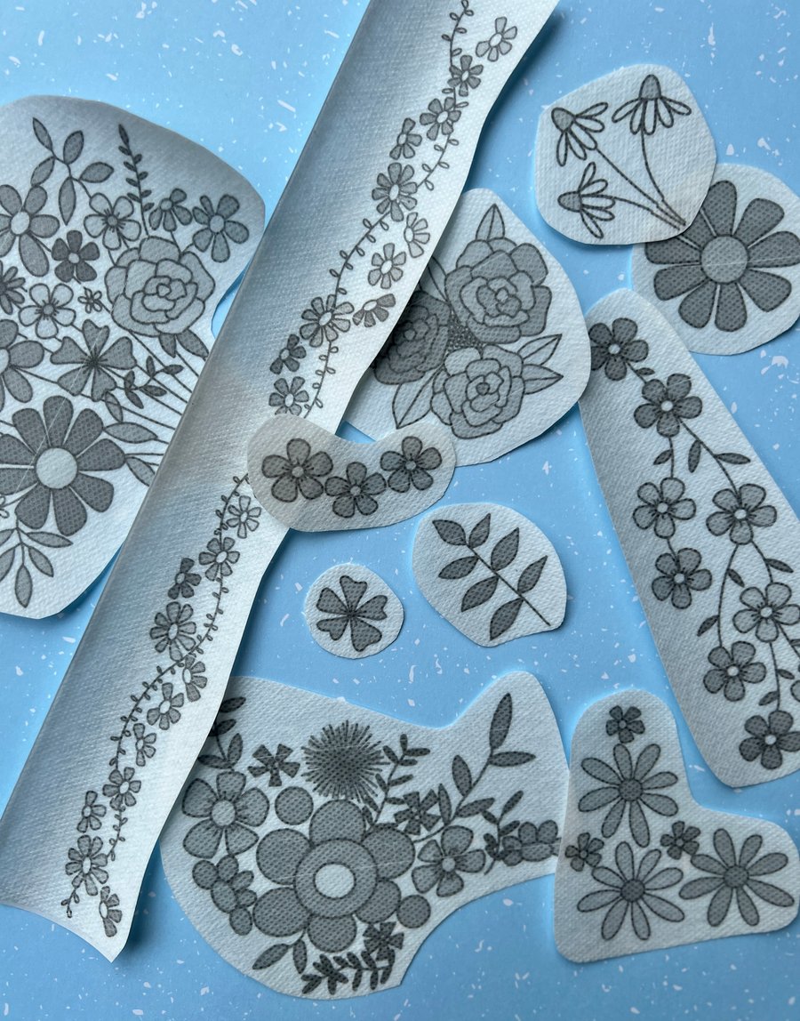 Flowers Stick and Sew