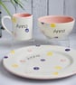 Personalised Spotty Dotty Breakfast Set - Image 3