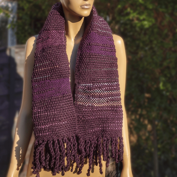 'Purple Moon' Scarf 