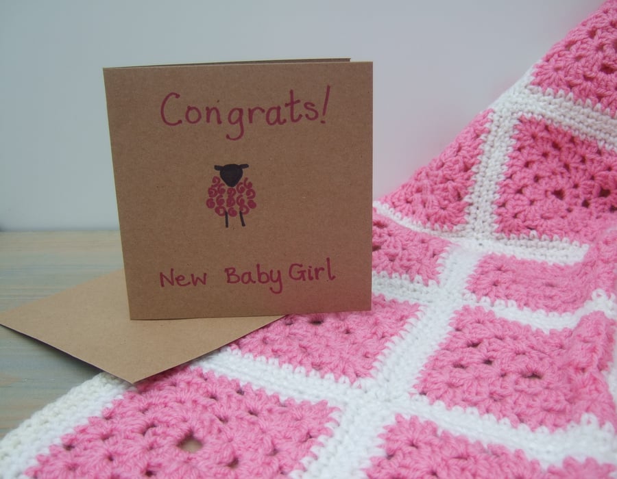 New Baby Girl Card