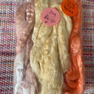 Hand Dyed Tussah Silk - 20g
