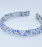 Liberty fabric braided hairband - Image 3
