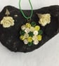 Flower Girl Earring and Necklace set (green) - Image 1