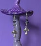 Mushroom earrings 