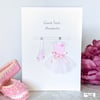 Good Luck Ballerina Card - Personalised