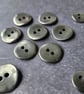 12.5mm 20L Antique Silver saddle back Buttons medium weight - Image 5
