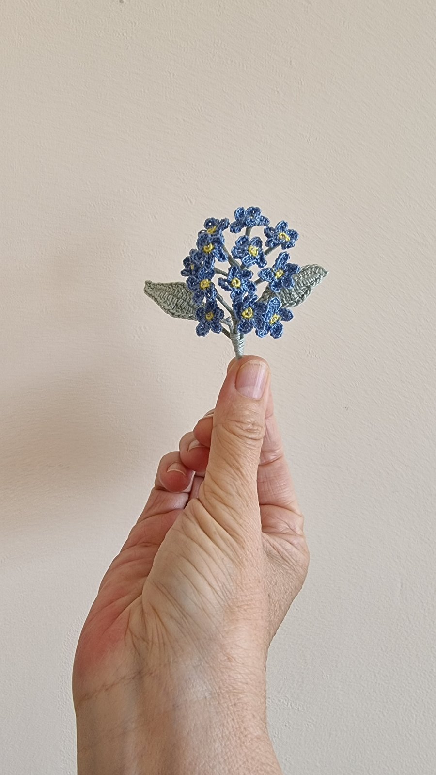 forget-me-not brooch