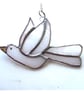Dove Suncatcher Stained Glass Peace Bird - Image 5