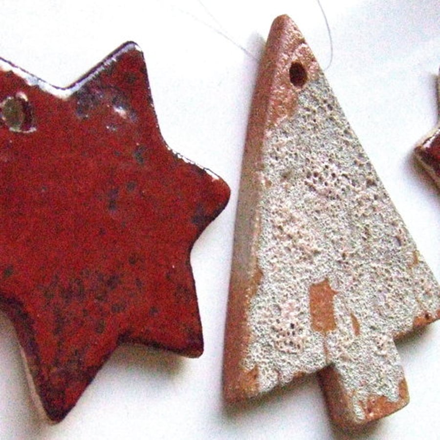 Tree & Stars christmas tree decorations