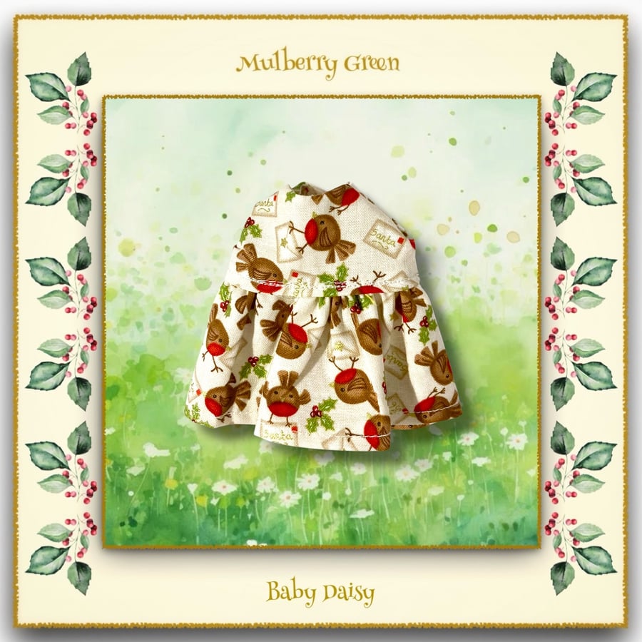 Little Robins Dress for Baby Daisy 