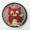 Reserved for LittleFox ... Fox Brooch