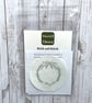 Christmas wreath embroidery patch. DIY Xmas tree decoration - Image 5