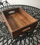 Handmade Solid hardwood Paper Tray: Office Desk Organizer - Image 1