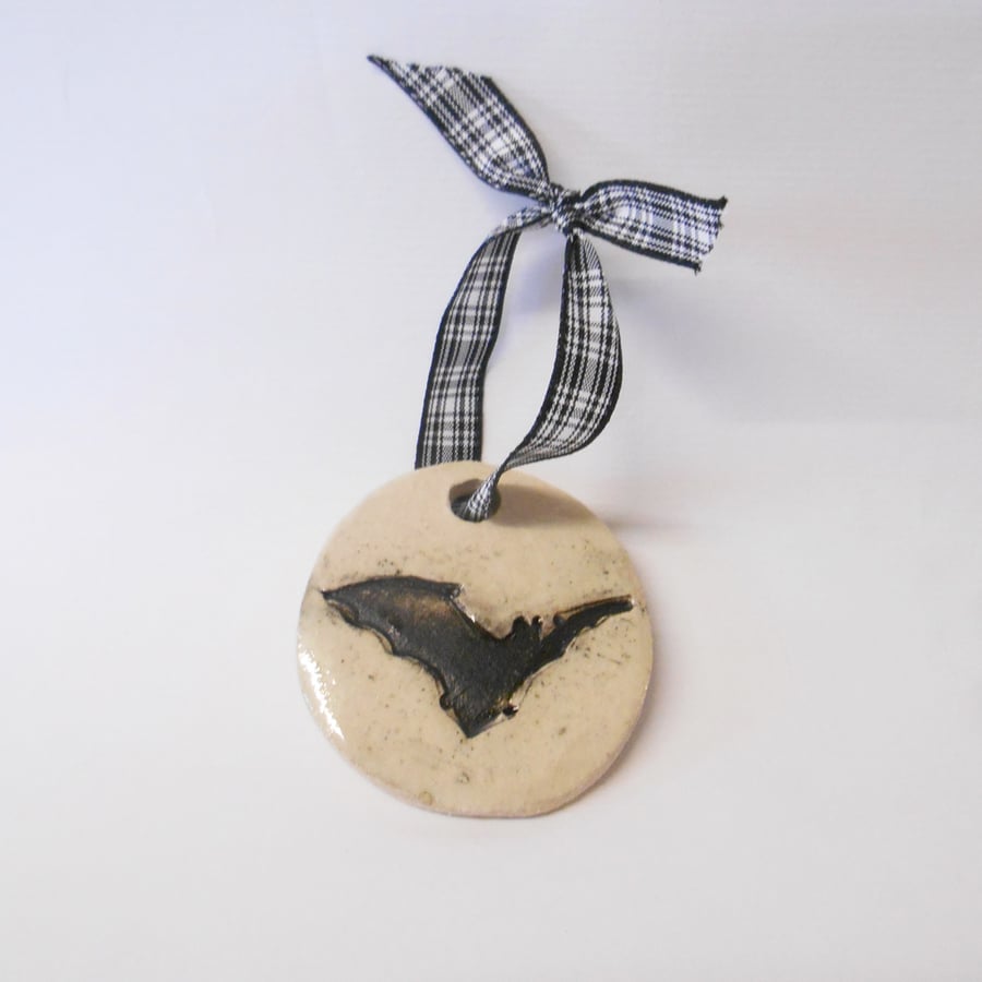 Decorations Round  Bat Hanging ornament.