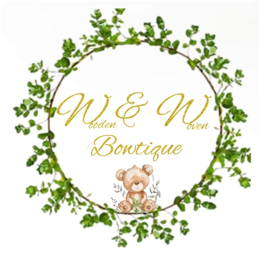 Wooden and Woven Bowtique