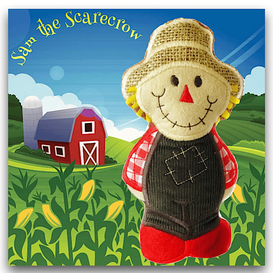 Reserved for Kat - Sam the Scarecrow from Mulberry Farm