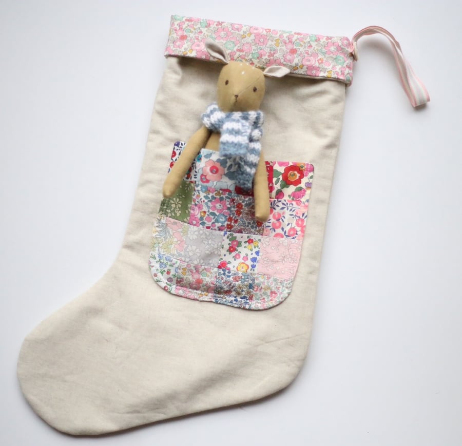 Little Deer Christmas stocking