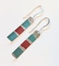 Stripey Seaside earrings - Image 2