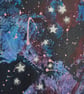 Art Card Scorpio Constellation Original Painting Keepsake Letterbox Gift - Image 2