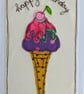 Ice Cream Cone Birthday Card - Image 5