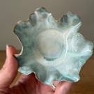 Small trinket dish, unique ring dish, jewellery dish, bedside decorative dish
