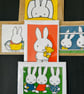 Repurposed Miffy Greeting Cards