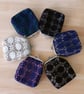 Lace & Silk coin purse bridesmaid gift ladies purse Nottingham lace keepsake 