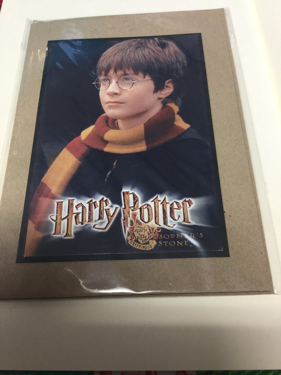 Harry Potter philosophers Stone Greeting Card