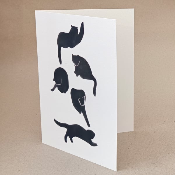 Black Cats note cards