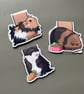 Magnetic guinea pig bookmark. - Image 3