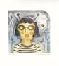 Buzzy Bee - Collagraph Print - Original Print - Image 3