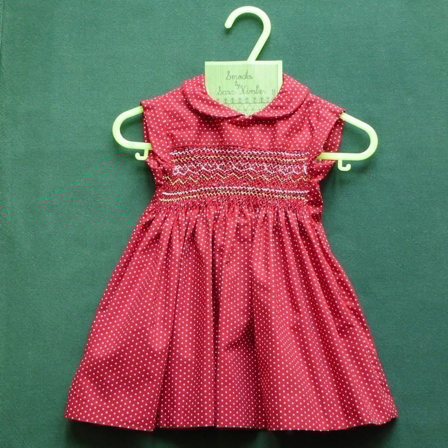 Smocked Dress size 1 year