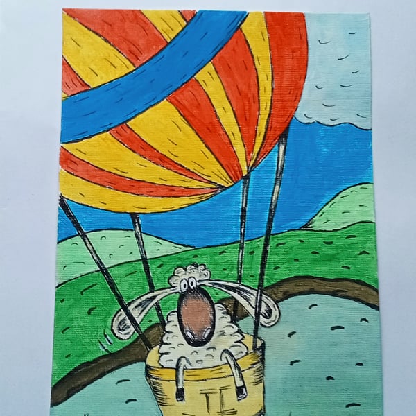 Flying sheep 