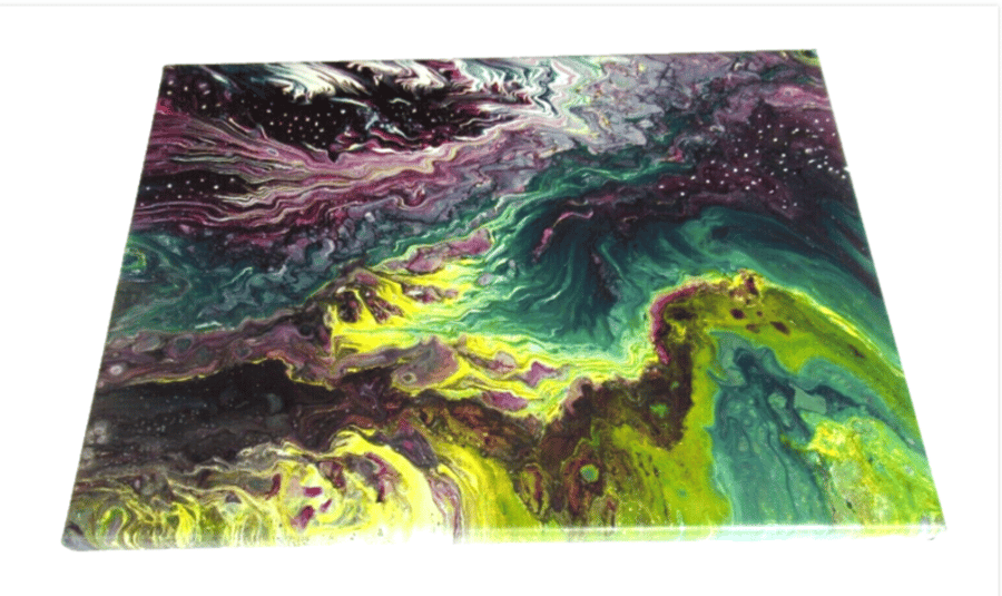 ""Meadow Dance" "Original Handmade Abstract Acrylic Painting
