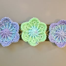 Reusable Soft Cotton Sakura Blossom Face Scrubbies 