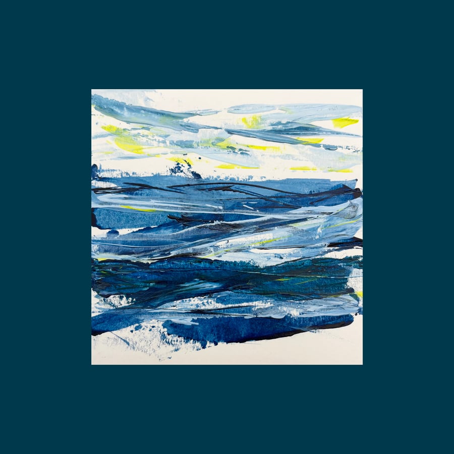 Perfectly Imperfect Original Seascape Painting - Sample 200