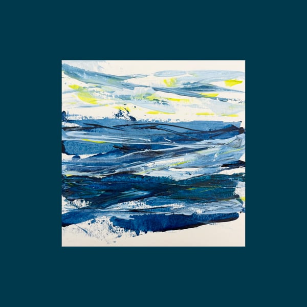 Perfectly Imperfect Original Seascape Painting - Sample 200