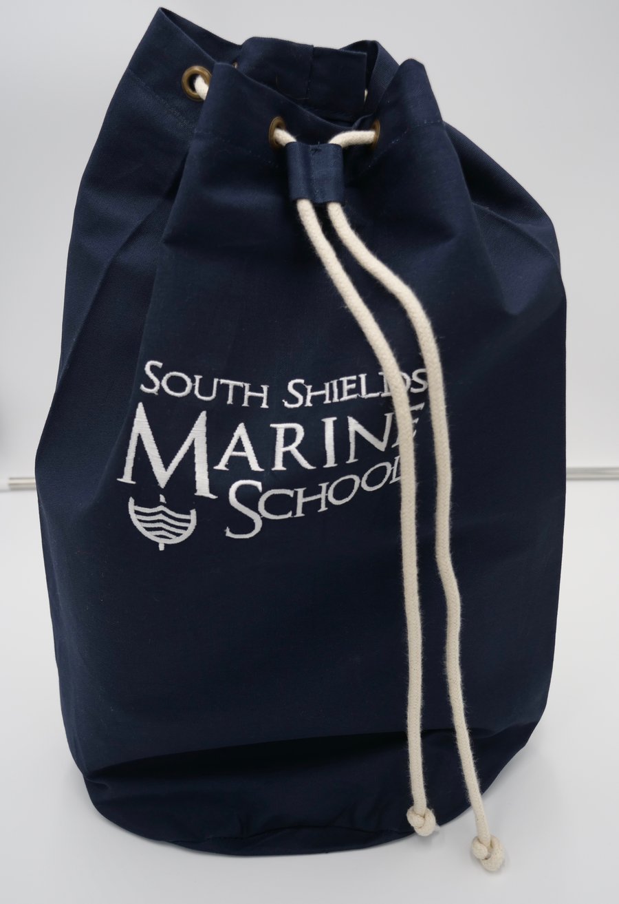 South Shields Marine School canvas sea bag