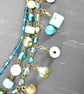 "Sea Spirit" Boho Layered Beaded Charm Bracelet - Image 5