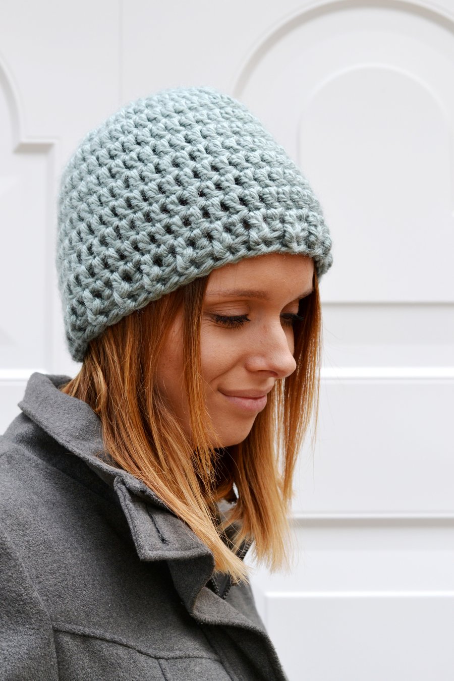 24 Colours , Womens Super Chunky Crochet Beanie Hat