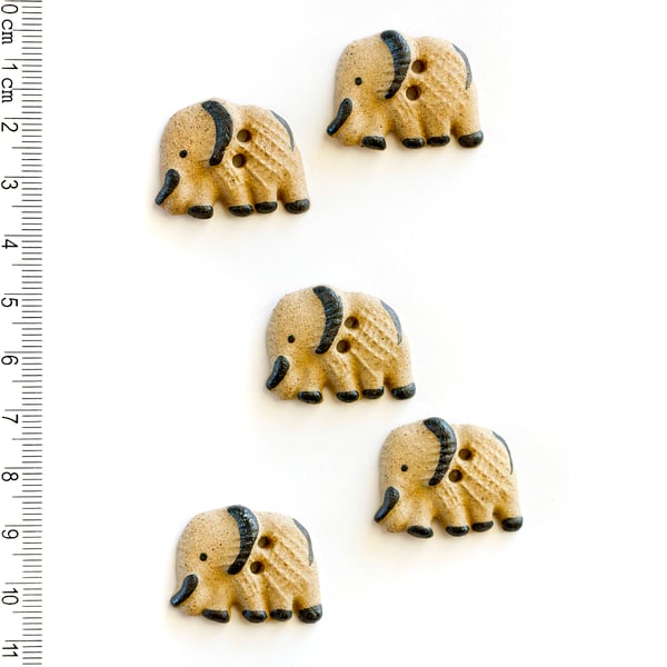 L265 Elephant Buttons