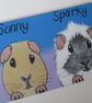 Personalised Pet Sign customised for rabbits guinea pigs cats dogs M NO HOLES - Image 2