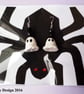 Sterling Silver Spooky Ghost Drop Earrings  - Image 4