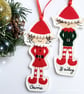Personalised Elf Decoration - Image 1
