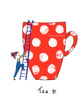 Tea! - A5 Giclee print - Image 1