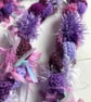 Handmade Purple Knitted chain - Image 4
