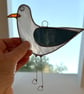 Stained Glass Seagull Suncatcher - Handmade Hanging Decoration - Image 3