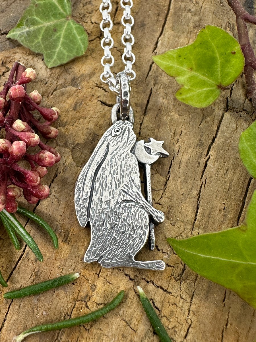 Make a Wish Hare Pendant